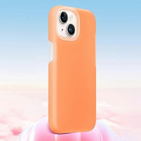 XUNDD Jelly Series Skal för iPhone 14 Flytande Silikon+PC Mikrofiberfoder Telefonskydd Multicolor Style C