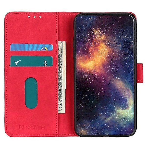 KHAZNEH För Huawei Mate 60 Pro Retro Textur Läder Telefonfodral Plånboksfodral med Ställfunktion Multicolor Style C