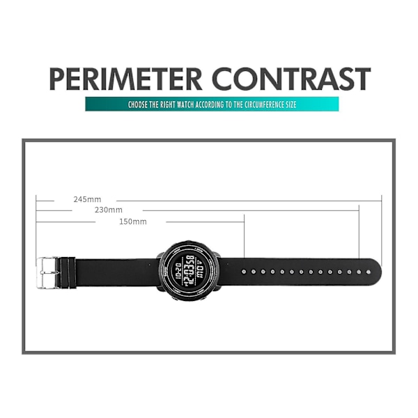 Skmei 1736 Two City Time Digital Display Ectronic Watch Rose Red and White