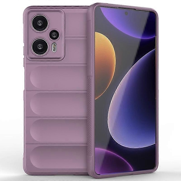 Flexibelt TPU-skal med robust baksida för Xiaomi Poco F5 5G/Redmi Note 12 Turbo Multicolor Style H