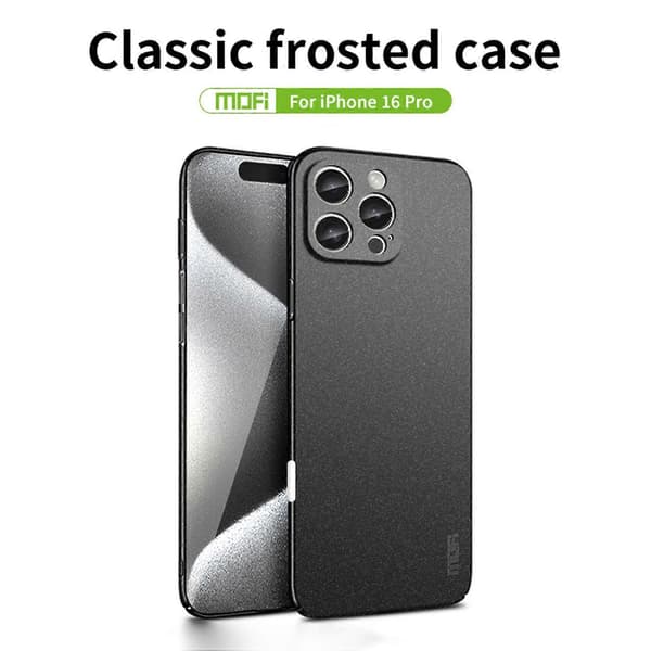 MOFI Shield Matte Series deksel til iPhone 16 Pro PC-telefondeksel Slim Fit Multicolor Style B