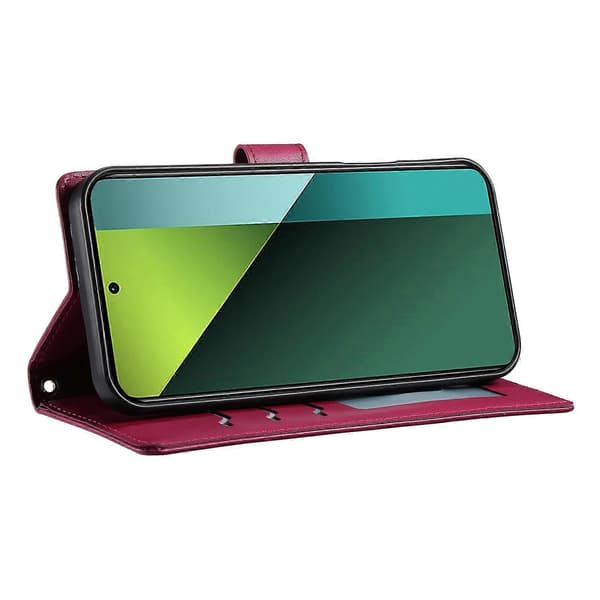 Kompatibelt med Xiaomi Redmi Note 13 Pro 5G Mobilskal Multicolor Red