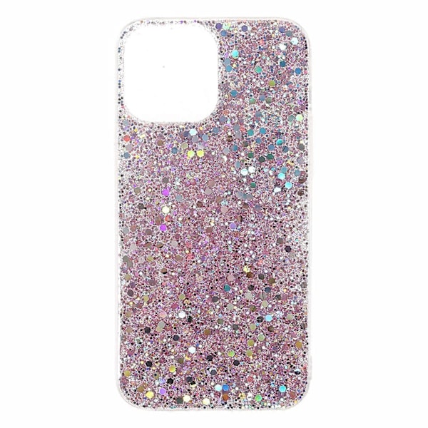 Flash-jauhe paljetti ohut kevyt kestävä akryyli+TPU puhelinkotelo iPhone 13 Pro 6.1 tuumalle Multicolor Style F