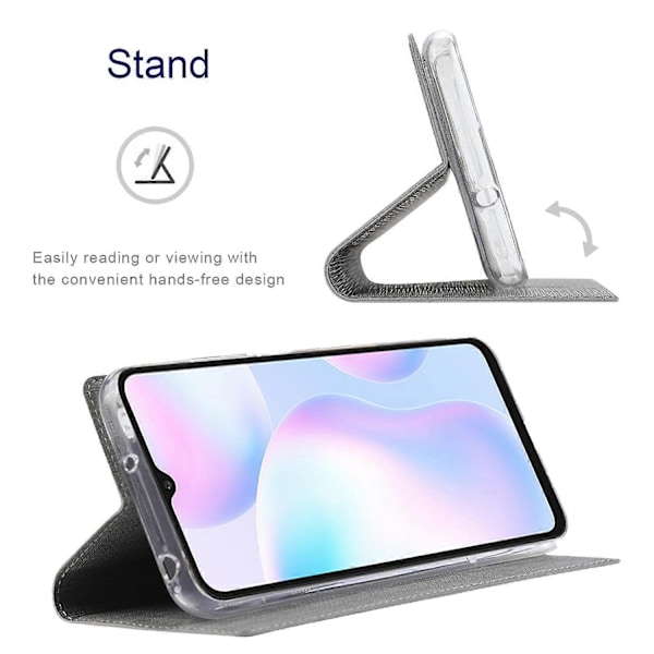 VILI DMX -sarjan puhelimen nahkakotelo Xiaomi 13 5G:lle, korttipidike, jalusta, matkapuhelimen suojus Multicolor Style A