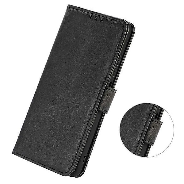 Til Samsung Galaxy A05 4G Etui Ko Læder Tekstur Anti-Ridse Læder Telefon Stand Cover Wallet Multicolor Style A