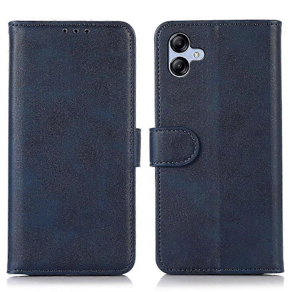 Til Samsung Galaxy A05 4G Etui Ko Læder Tekstur Anti-Ridse Læder Telefon Stand Cover Wallet Multicolor Style B