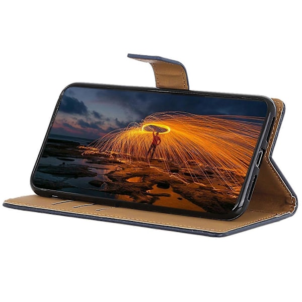 Til Xiaomi Redmi Note 12S 4G Foldbart Stativ PU Læder Telefon Fuld Beskyttelse Etui Pung Telefon Cover Multicolor Style B