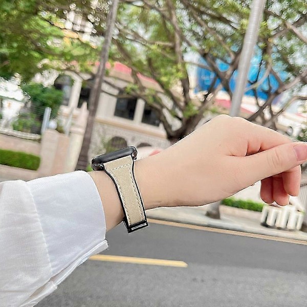 Tyyppi K AW Apple Watch 10 46mm/Ultra 2/Ultra 49mm/9 8 7 45mm/SE (2023) SE (2022) SE 6 5 4 -kelloille Multicolor Style H
