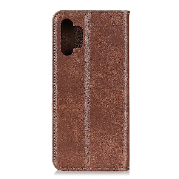 Wallet Stand Split Læder Magnetisk Lukning Beskyttelsesetui til Samsung Galaxy A32 4G (EU Version)