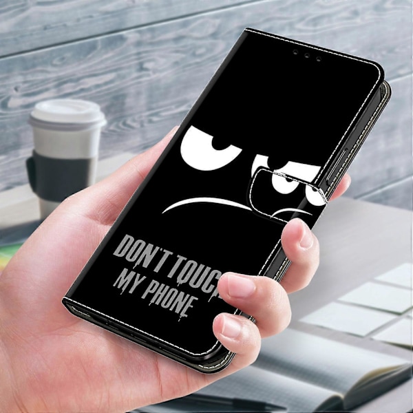 Xiaomi Redmi Note 13 Pro+ 5G Nahkakotelo 3D Luova Kuvio Design Käännettävä Jalusta Puhelinkotelo Multicolor Style B