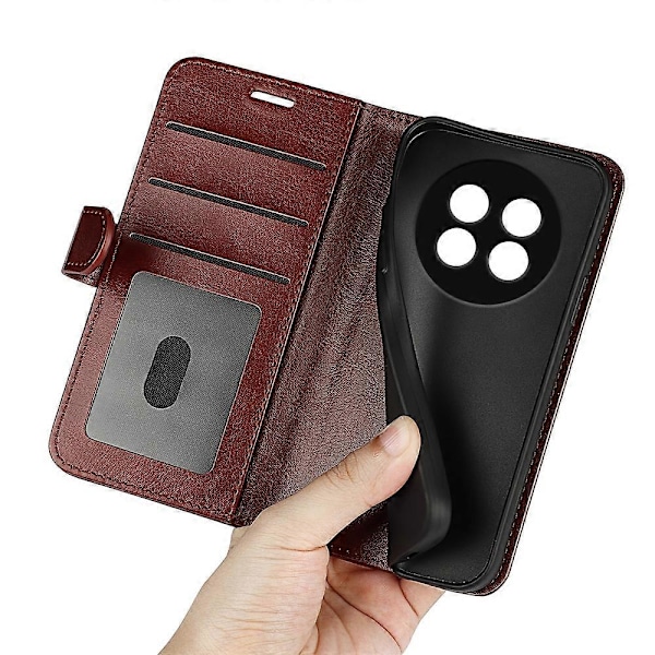 Til Realme 13 Pro 5G Wallet Case Crazy Horse Tekstur Stand Læder Telefon Cover Multicolor Style C