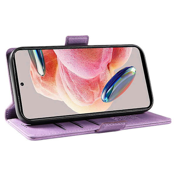 YIKATU YK-005 Til Xiaomi Redmi Note 12 4G Hud-berørings Telefon Cover PU Læder Wallet Stand Shell Multicolor Style B