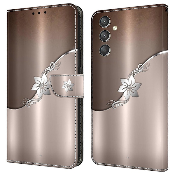 Til Samsung Galaxy A24 4G (162.1 x 77.6 x 8.3mm) Etui Stødsikkert Wallet Telefon Cover Multicolor Style N