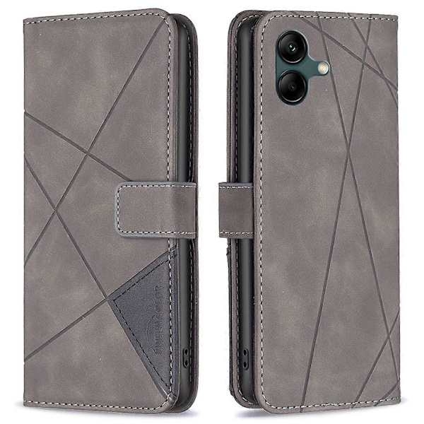 BINFEN COLOR BF05 Samsung Galaxy A05 4G -puhelinkotelo PU-nahkalompakolla Multicolor Style F
