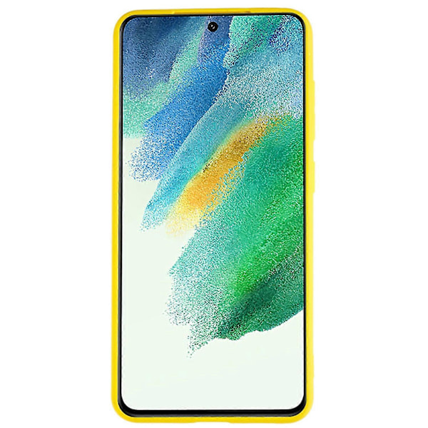 För Samsung Galaxy S21 FE 5G Repskydd Mobilskal Matt Flexibelt TPU Fodral Multicolor Style H