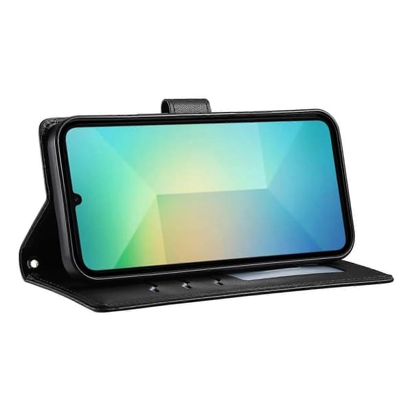 Kompatibel med Galaxy A05s 4G Mobilskal Multicolor Black