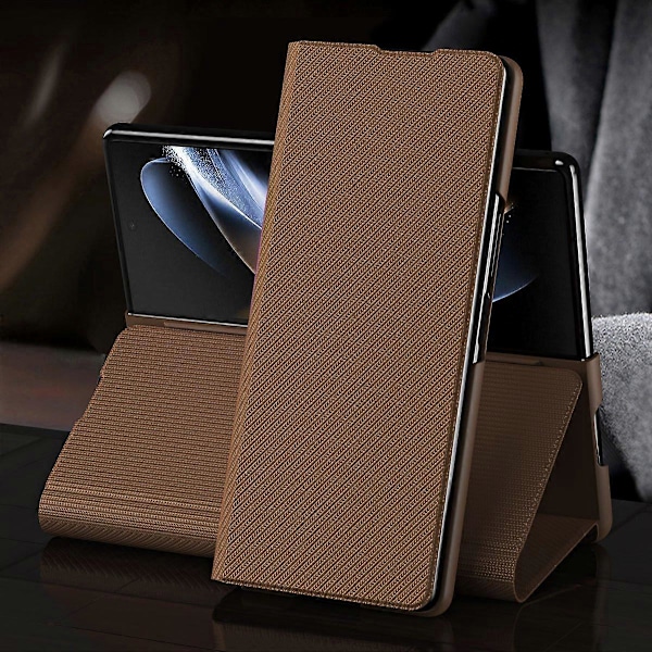 Slimmat Skal för Samsung Galaxy Z Fold5 5G Anti-Fingeravtryck Telefonskal Skyddande Mobilskal Multicolor Style C