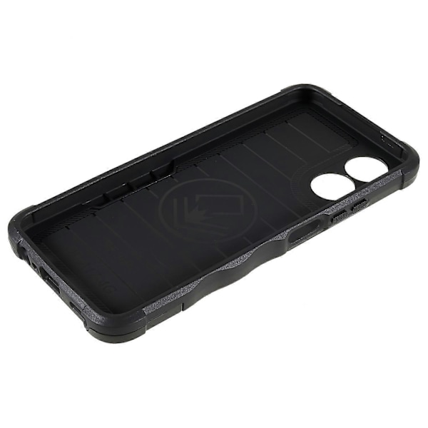 För Oppo A17 4G TPU+PC Mobilskal Anti-Repor Stötsäkert Skyddsskal