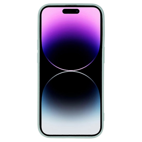 Mjukt TPU-gummiskal för iPhone 14 Pro, reptåligt fodral med fiberfoder Multicolor Style A