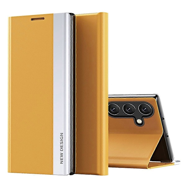 Til Samsung Galaxy A54 5G Elektroplettering PU Læder Telefon Cover Stativ Anti-ridse Smartphone Etui Multicolor Style F