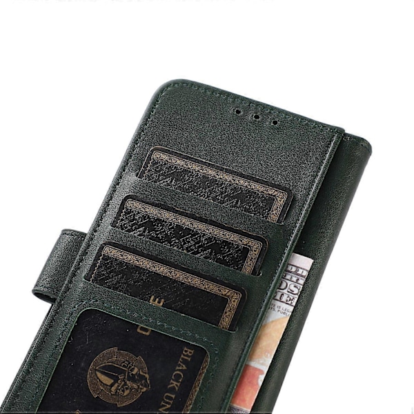 Til Samsung Galaxy A05 4G Etui Ko Læder Tekstur Anti-Ridse Læder Telefon Stand Cover Wallet Multicolor Style C