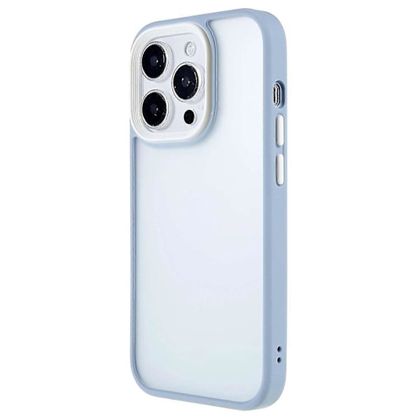 FULEXIN Skal för iPhone 15 Pro, hudvänlig yta, färgglad TPU-ram + PC Stöttåligt Skydd Multicolor Style B