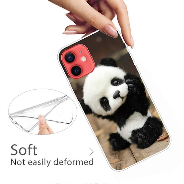 Mønsterprint IMD TPU Bagside Cover til iPhone 13 6.1-tommer