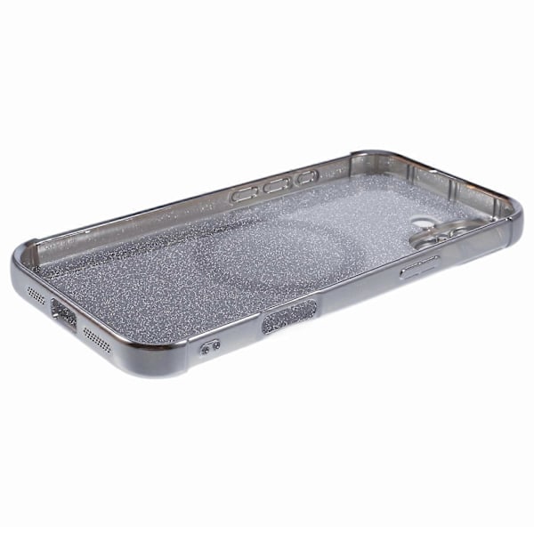 iPhone 16 Plus -kotelo, yhteensopiva MagSafe-sähköpinnoituksen kanssa TPU Gradient Glitter -puhelinkuori Multicolor Style A