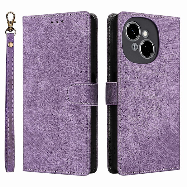 TECNO Spark Go 2025/Spark Go 1/Pop 9 Lompakkokotelo RFID-suojauksella PU-nahkakansi jalustalla Multicolor Style D