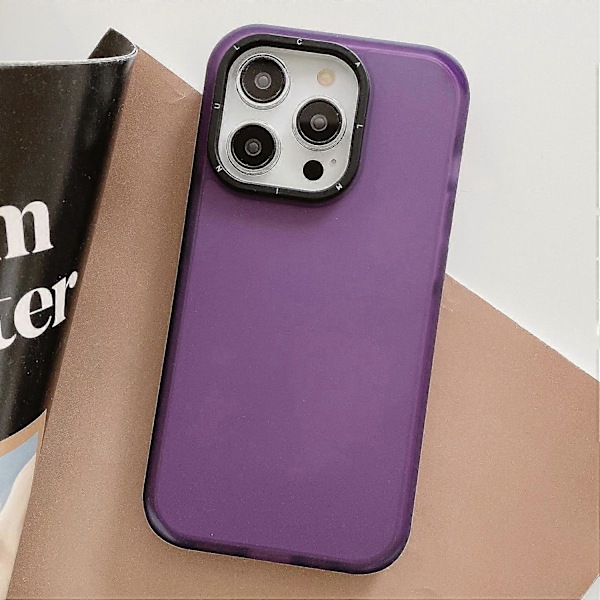Støtsikkert TPU+PC Hybrid Bakdeksel til iPhone 15 Pro Multicolor Style A