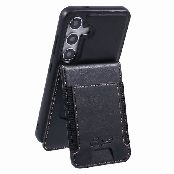 SUTENI H17 Samsung Galaxy S24 -puhelimen kuori, yhteensopiva MagSafe-korttipidikkeen ja -jalustan kanssa Multicolor Style A