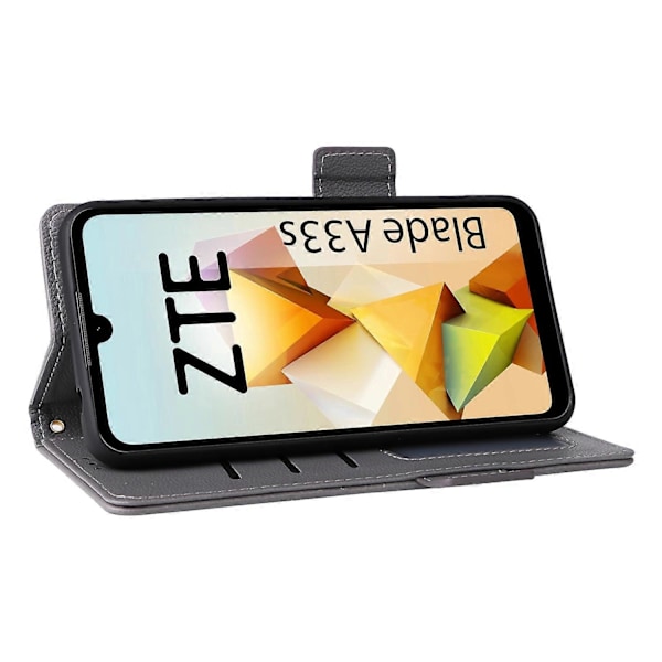 För ZTE Blade A33S Fodral Magnetlås Läder Telefonskal med Rem Multicolor Style F