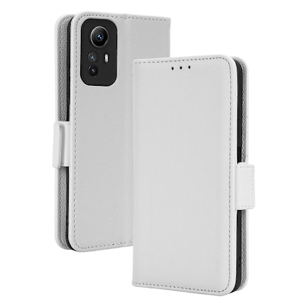 Læderetui til Xiaomi Redmi Note 12S 4G, foldbart stativ telefonpung cover Multicolor Style B