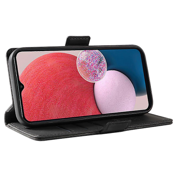 YIKATU YK-005 Lærdeksel til Samsung Galaxy A53 5G, hudvennlig telefonetui med lommebok og stativ Multicolor Style E