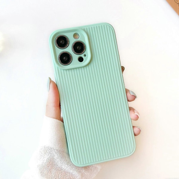 For iPhone 14 Pro Max Anti-Stripes Bakside Deksel Myk TPU Støtsikker Beskyttelsesdeksel Multicolor Style G