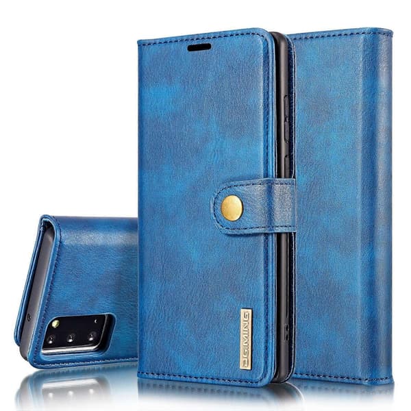 DG.MING Aftagelig 2-i-1 PC Bagcover + Split Læder Etui til Samsung Galaxy Note20/Note20 5G