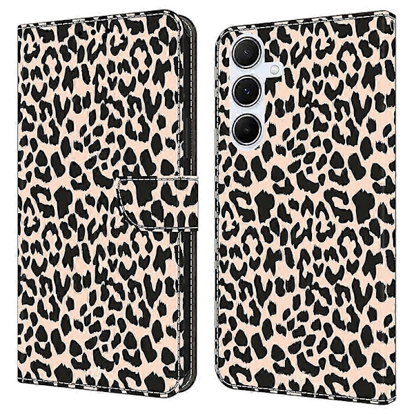 Til Samsung Galaxy A36 5G/A56 5G Mønsterprintet Beskyttelsescover TPU+PU Læder Flip Telefon Multicolor Style A