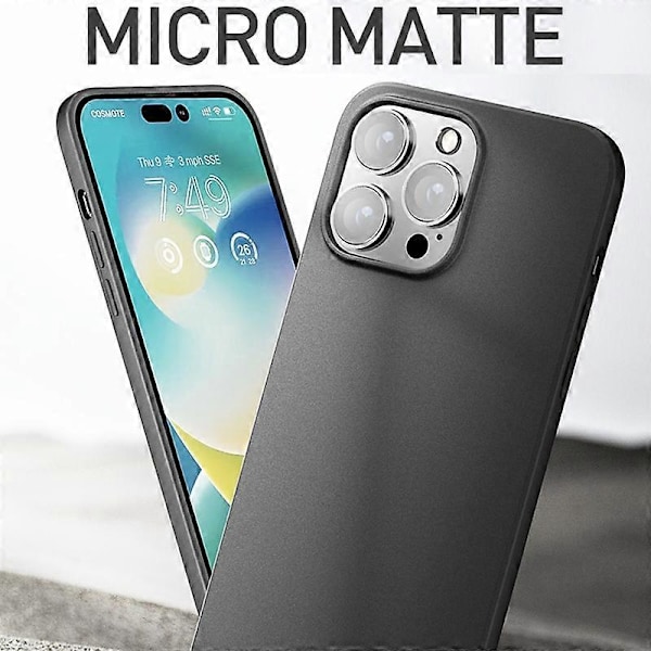 X-LEVEL Guardian Series Matt Skal för iPhone 15 Pro Flexibelt TPU Stöttåligt Skydd