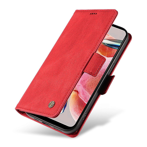 YIKATU YK-005 Til Xiaomi Redmi Note 12 4G Hud-berørings Telefon Cover PU Læder Wallet Stand Shell Multicolor Style H