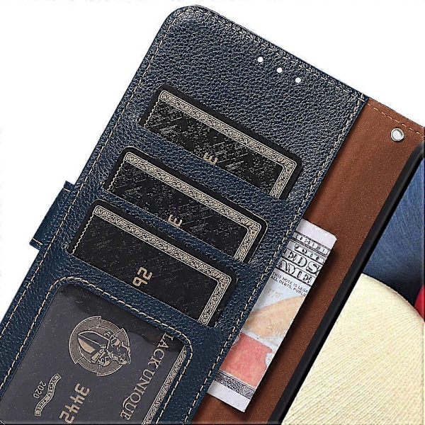 KHAZNEH Puhelinkotelo OnePlus 13R 5G/Ace 5 Pro 5G RFID-suojatulla lompakolla, PU-nahkakansi Multicolor Blue