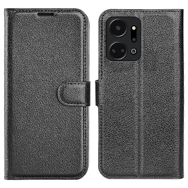 Honor X7a 4G -puhelinlompakkokotelo, PU-nahkaa, jalustalla, naarmuuntumaton Multicolor Style A