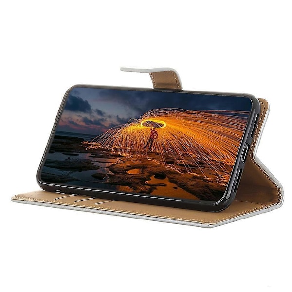 Til Samsung Galaxy A15 4G Etui PU Læder Flip Stand Telefonpung Cover Multicolor Style D