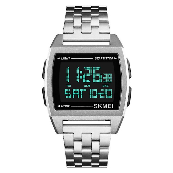 Skmei 1368 Outdoor Waterprooic Watch Silver