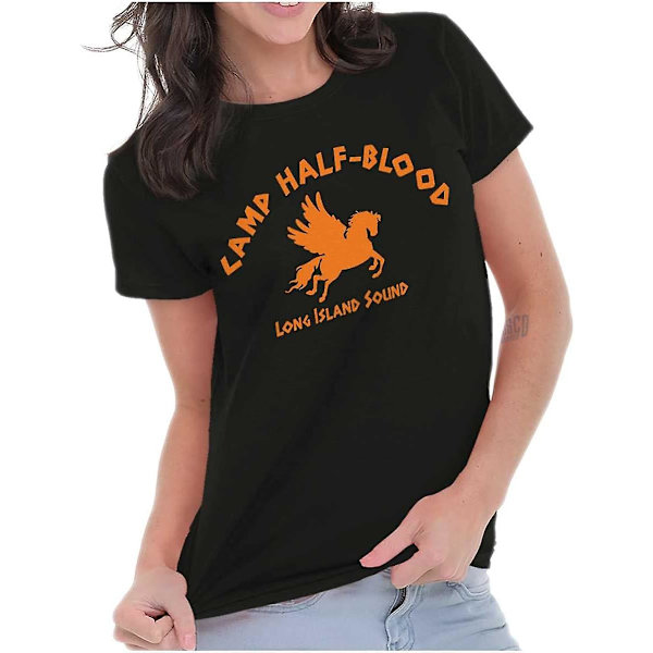 Camp Half Blood Kreikkalainen mytologia Naisten T-paita Black XL