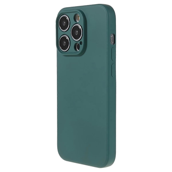 Mjukt TPU-gummiskal för iPhone 14 Pro, reptåligt fodral med fiberfoder Multicolor Style G