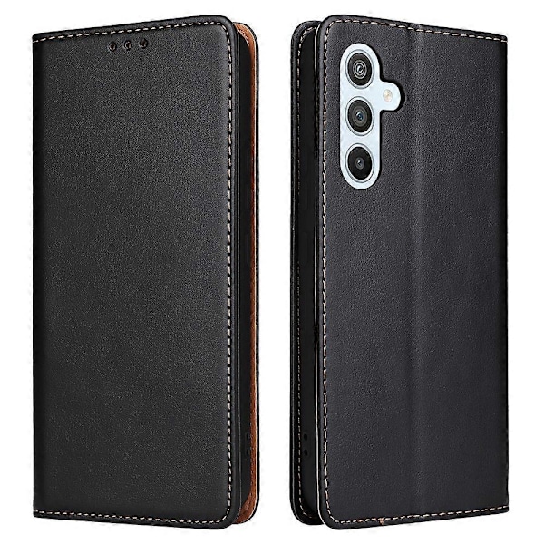 FIERRE SHANN PU Læder Wallet Folde Stand Telefon Cover til Samsung Galaxy A54 5G Multicolor Style C