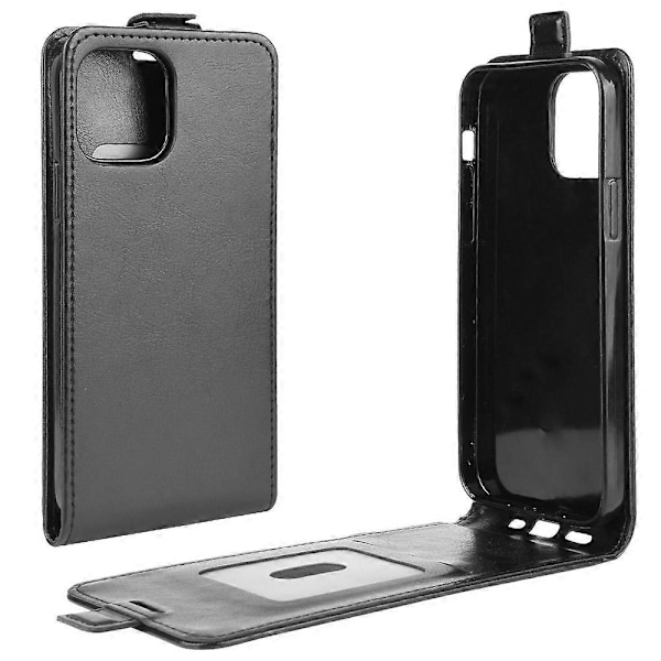 Pystysuuntainen Crazy Horse -nahkainen suojakotelo iPhone 12 minille