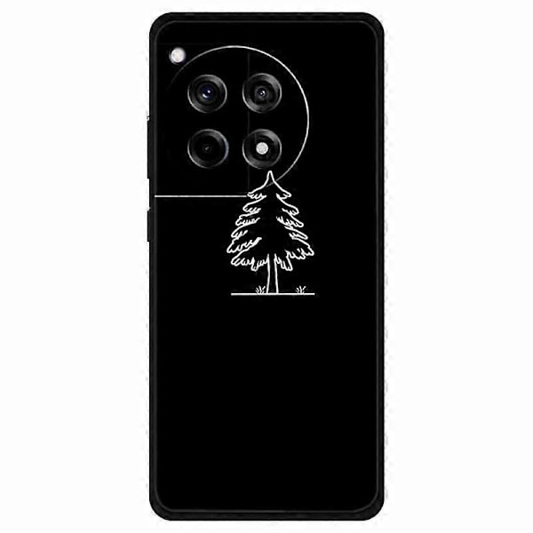 Støtsikkert deksel med lineært mønster for OnePlus Ace 3 5G/12R 5G, TPU-telefondeksel Multicolor Style P