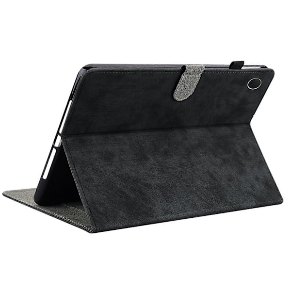 Läderfodral för Samsung Galaxy Tab A9 med sött tigeravtryck, justerbart stativ, surfplattafodral Multicolor Style F