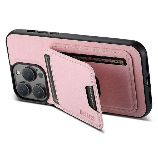 SUTENI H02 Fodral för iPhone 12 6.1 tum/12 Pro 6.1 tum Vertikalt Flip PU Läderfodral Multicolor Style E